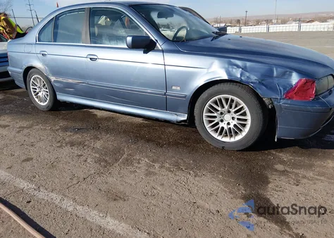 2001 BMW 530Ia z USA, uszkodzony, nr VIN WBADT63451CF11987